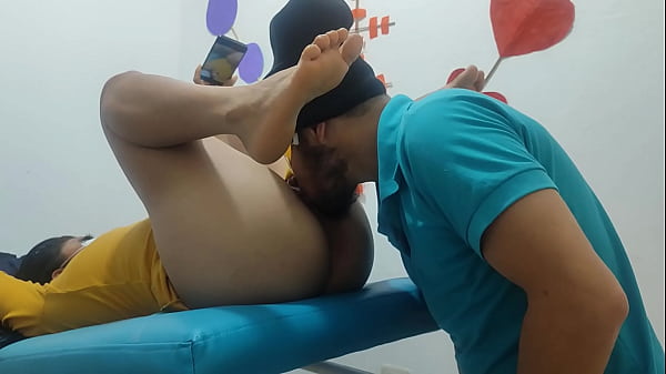 A mature woman asks a masseur desperate for money for a happy ending. They have unscrupulous sex on the massage table, and she records everything.