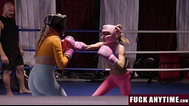 Horny Boxing Coach Takes Advantage of His Authority Over His New Female Students