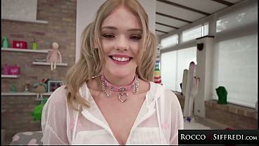 ROCCO SIFFREDI - Blonde Student Railed By Teacher's Huge Cock