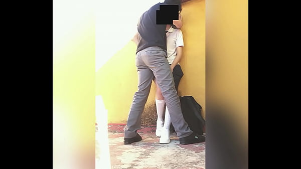 Quickie Sex in Mexican Students Fucking Quickly Behind Classrooms! Amateur Sex! VOL 2