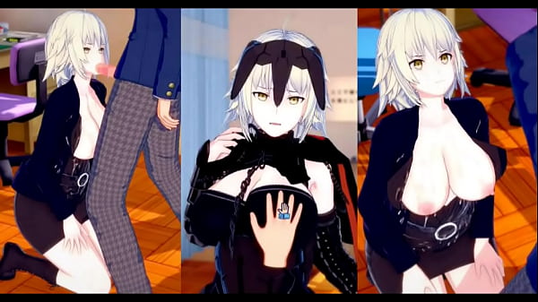 [Eroge Koikatsu! ] FGO (Fate) Jeanne Alter and boobs rubbed H! 3DCG Big Breasts Anime Video (FGO) [Hentai Game Fate / Grand Order]