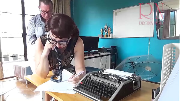 ENF Office domination. Boss undresses the secretary. Take off pantyhose and panties. Nude secretary. s 1 191