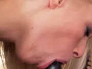Must See - Extra incredible Blonde Lesbians in Stockings go Anal!