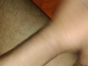 Cheating neighbors wife on slip and slide naked after party for 4th of july