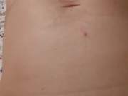 Inflated belly deep poking