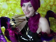 Cosplay Sissification KDA Evelynn Akali Leauge of Legends TEASER OmankoVivi