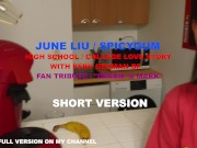 June Liu 刘玥 / SpicyGum - Chinese Teen fucking hard with her German BF (Short V - JL_028)