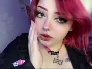NONBINARY PUPPY PLAYS WITH SPIT AND SLAPS ITSELF - Blair Barks