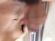 Jerkin off my 7inch Latino cock