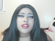 Begging for my professors cum on my face