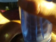 husband using fleshlight cum dripping out