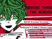 My Hero Academia Villain Deku Comes Through the Window to Fuck You! Art:twitter@bbadtime