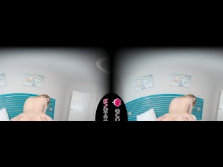 Petite teen Doll Hole Fucks in her First VR Sex Action
