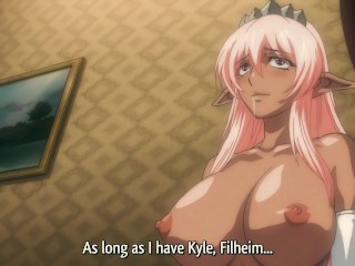Elf with Big Tits Loves to Make on Ahegao Face and Fuck