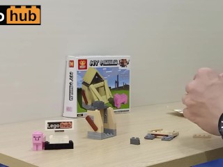 Vlog 19: A Lego Minecraft pig and its cute little house