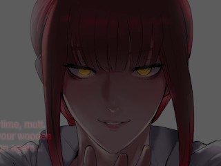 Hentai JOI - You are Makima's pet (CBT, CEI, FEMDOM, Pet Play)
