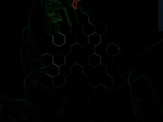 O H M - Auditory Spirits - D3C3LLA- Glitched GAME - MODEL MUSIC VIDEO PREMIERE