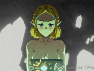 Zelda’s bath time has a….surprise visitor?😳
