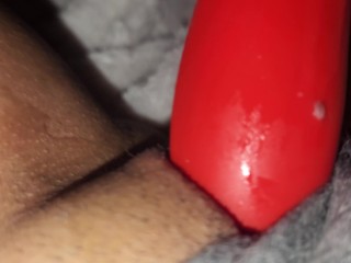 Watching porn leaves her with very wet panties🫣WHAT A DELIGHTFUL ORGASM!!!