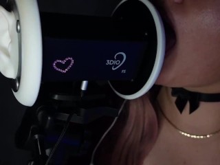 ASMR WET 💦LICKING👅UNTIL YOU`RE SATISFIED | PASSIONATE EAR LICKING (3DIO), LENS LICKING