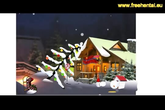 Santa Claus Enjoying His Christmas Presents - More @