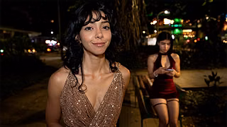 Date Night With My GF Turns Into Anal Threesome