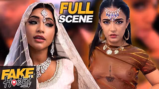 Mid-East Asian girls make all your wishes cum true! Yasmina Khan & Nuria Millan