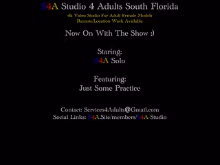 S4A Studio 4 Adult Male Jerking Off Amateur Of Models And Pornstars Female Casting In South Florida