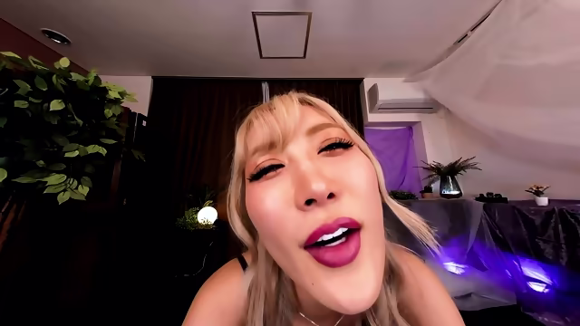 Sexy Gal's VR Face Licking & Spitting Experience B I B I V R 0 3 1