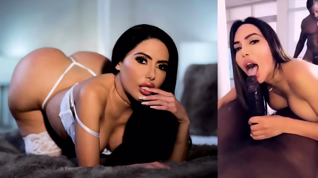 Lela Star Gets Porn By Bbc for her birthday