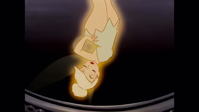 Peter Pan 1953 - all Tinker Bell panties scenes