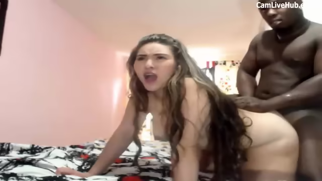 PARTY ON A BBC, 3 TEENS SHARE A BLACK COCK
