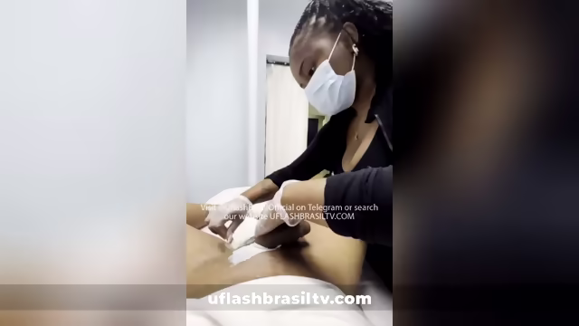 Damn! Waxing and surprise cumshot (Full video on website, 14 minutes)
