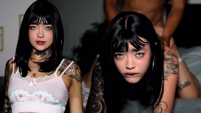Mexican Goth Girl Gets Sex Therapy