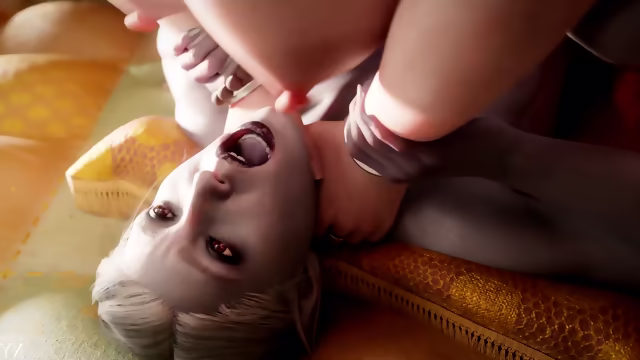 Hard Futanari Fucking For Elf girl Big Futa Mature MILF Fucks Pussy And Anal