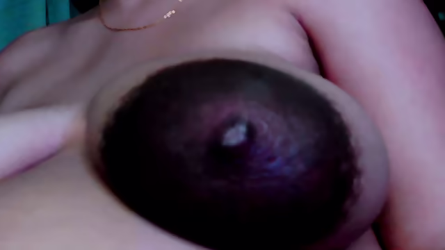 Mommy pregnant and big tits with huge hyperpigmented areolas