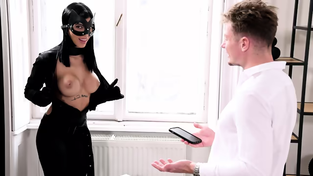 Athenea Rose - Busty Burglar Choose Wrong House