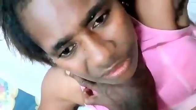 Skinny PNG slut moaning for the dick
