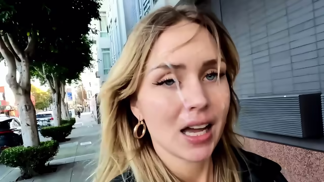 Horny Cumwalk In Leather Jacket
