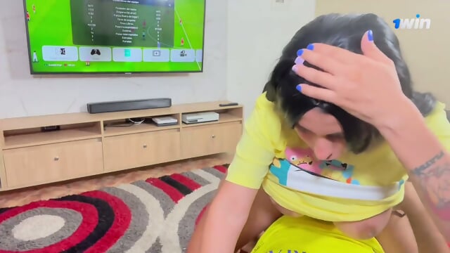 While playing romp games, I milk her well - JENIFERPLAY - XXX!