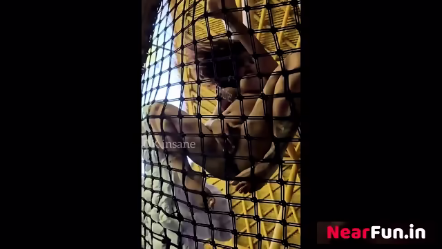 Nude Insta Model DK Insane Fingering Wet Pussy in Hammock