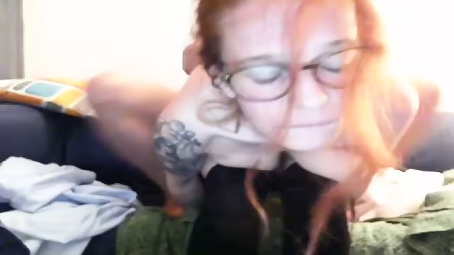 Mature Redhead Milf Luluberlue Is Fucked On Cam By Hugebcock