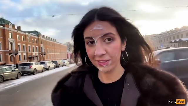 K@tty We$t - Public Cumwalk