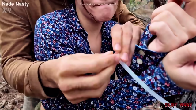 Juniper Ren Gets Tied Up And Fucked In The Forest