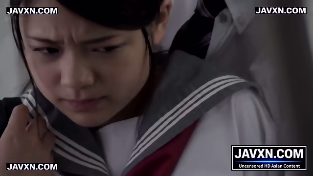 Shy Japanese Australian Teen Gets Fucked On The Public Bus (Decensored)
