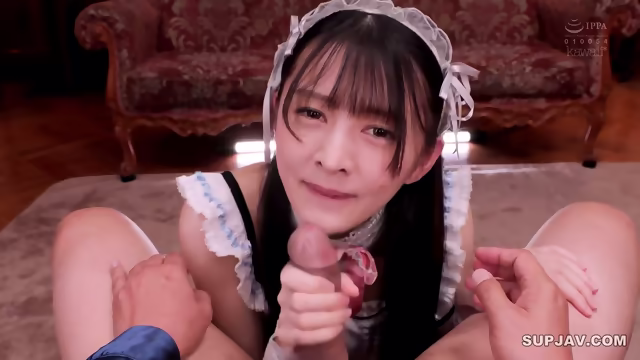 (Uncensored) She Gazes At You As She Carefully Licks And Sucks Your Dick, Panting Until You Cum A Huge Load All Over Her Face!! Koumura Izuki 957*C*A*W*D