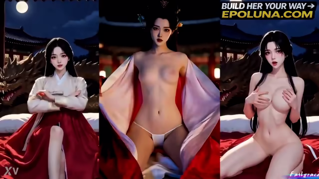 AI generated Anime style korean failgrace sfw vs NSFW