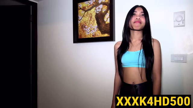 Cute Petite Thai Girl. Nice Small Tits And Nice Facial