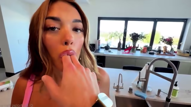 Alanna Pow BRAND NEW Busty Neighbor Asked For An Egg But Got A C