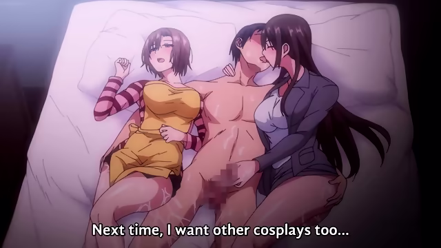 Kyonyuu ga futari inai to bokki shinai otto no tame ni tomodachi wo tsuretekita tsuma 01-02 sex scenes